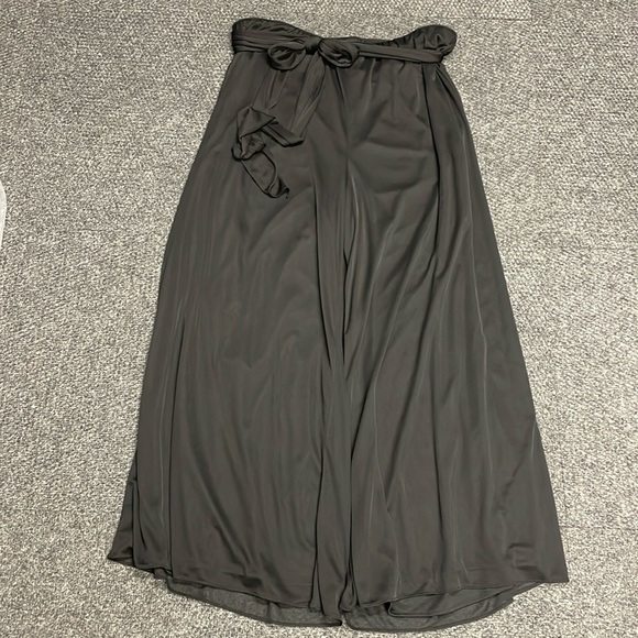 Alex Evenings Pants - Women's Alex Evening Sheer Brown Pull-On Lined Palooza Pants Size 3XL Petite